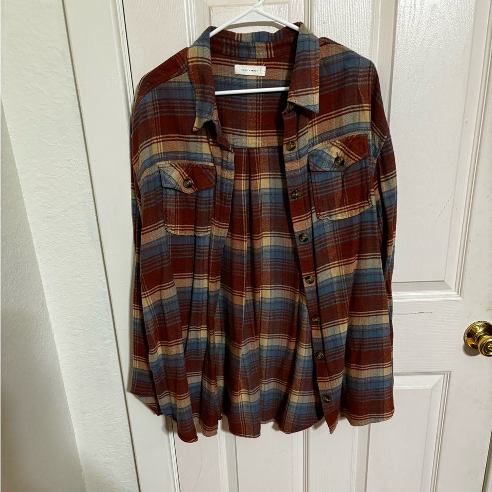 Button down flannel